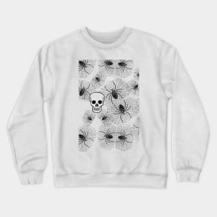 Spiders and Skulls Crewneck Sweatshirt